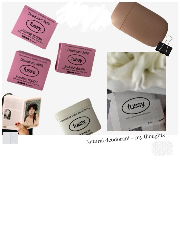 Fussy natural deodorant – to try or not to try?